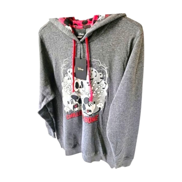 TORRID/DISNEY Plus Size Halloween Hoodie -Cozy Fleece Skulls/Mickey- Mul… - Picture 4 of 16